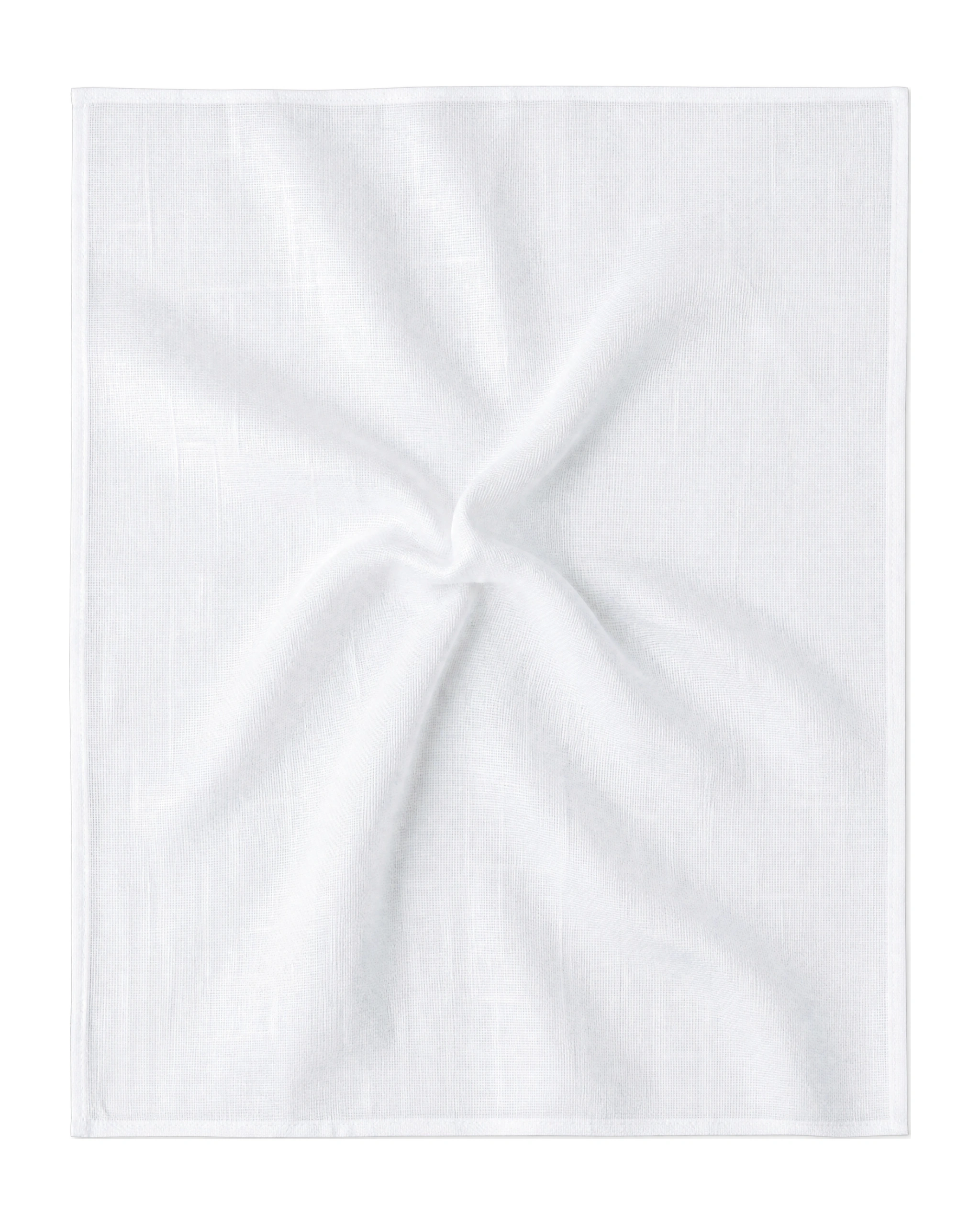 White silk pocket square from House of Vinterberg